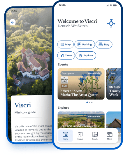 Viscri app — travel guide