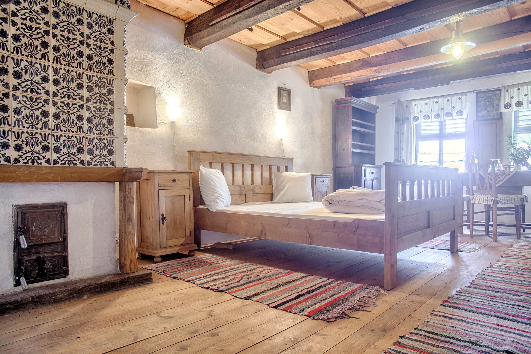 Guest room in Viscri